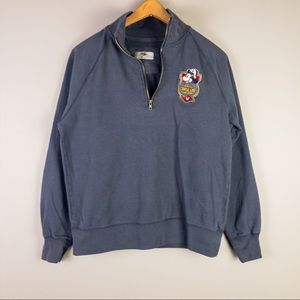 Mickey Disney Cruise Line Quarter Zip Sweatshirt